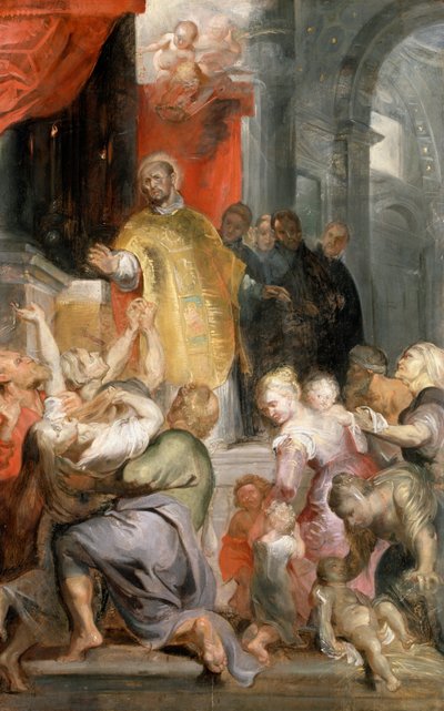 The Miracles of Saint Ignatius of Loyola by Peter Paul Rubens